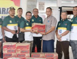 Perumdam Tirta Daroy Salurkan Bantuan untuk Korban Kebakaran Ateuk Pahlawan