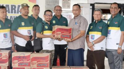 Perumdam Tirta Daroy Salurkan Bantuan untuk Korban Kebakaran Ateuk Pahlawan