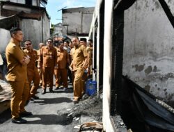 Wakil Wali Kota Afdhal Tinjau Lokasi Kebakaran Ateuk Pahlawan