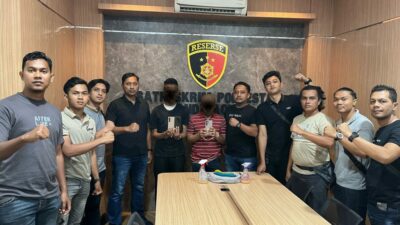 Tim Rimueng Satreskrim Polresta Banda Aceh Tangkap Dua Taruna Pelayaran yang Rampas Ponsel di Peunayong