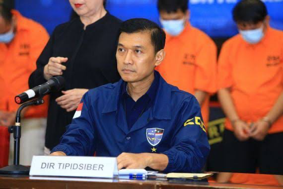 Dirtipidsiber Bareskrim Polri Brigjen Humawan Bayu Aji. Dok: Humas Polri