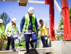 Afdhal: Agustus 2025, Jembatan Gantung Gampong Lambhuk – Lamseupeung Selesai