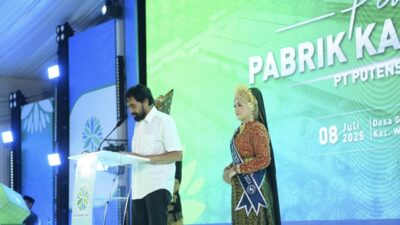 Gubernur Aceh Resmikan Pabrik Karet PT Potensi Bumi Sakti di Aceh Barat