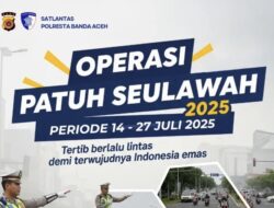 Polresta Banda Aceh Gelar Ops Patuh Seulawah 2025 Hingga 27 Juli