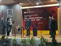 Lantik Jalaluddin sebagai Sekda Definitif, Wali Kota Illiza: Perkuat Koordinasi dan Kolaborasi