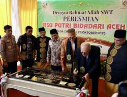 PYM Wali Nanggroe Resmikan RSU Putri Bidadari Aceh