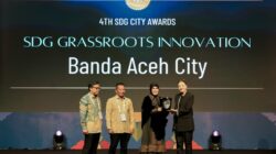 Wali Kota Illiza Terima Penghargaan Internasional CityNet SDG Awards 2025