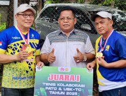 ATC Juara Turnamen Tenis Kolaborasi Patc & USK-TC 2025