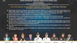 Forkopimda Banda Aceh Keluarkan Seruan Bersama Larangan Rayakan Tahun Baru