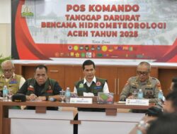 Pemerintah Aceh Sampaikan Perkembangan Terkini Penanganan Darurat Bencana Hidrometeorologi
