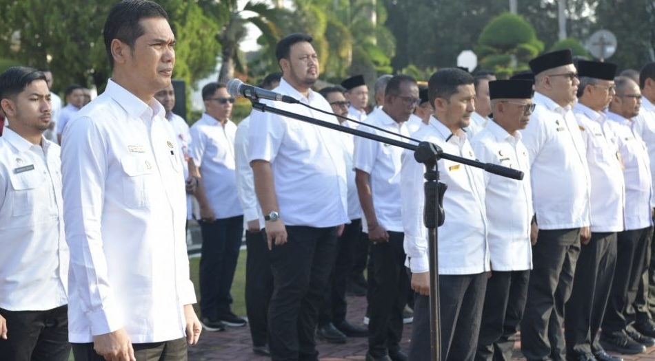 sekda aceh apel perdana