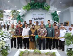 Perkuat Digitalisasi, Bank Aceh Syariah Resmikan ATM Drive Thru di Taman Kota Banda Aceh