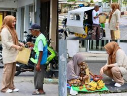 Momen Hangat Kak Na Berbagi Daging Meugang: Dari Korban Banjir hingga Pejuang Keluarga