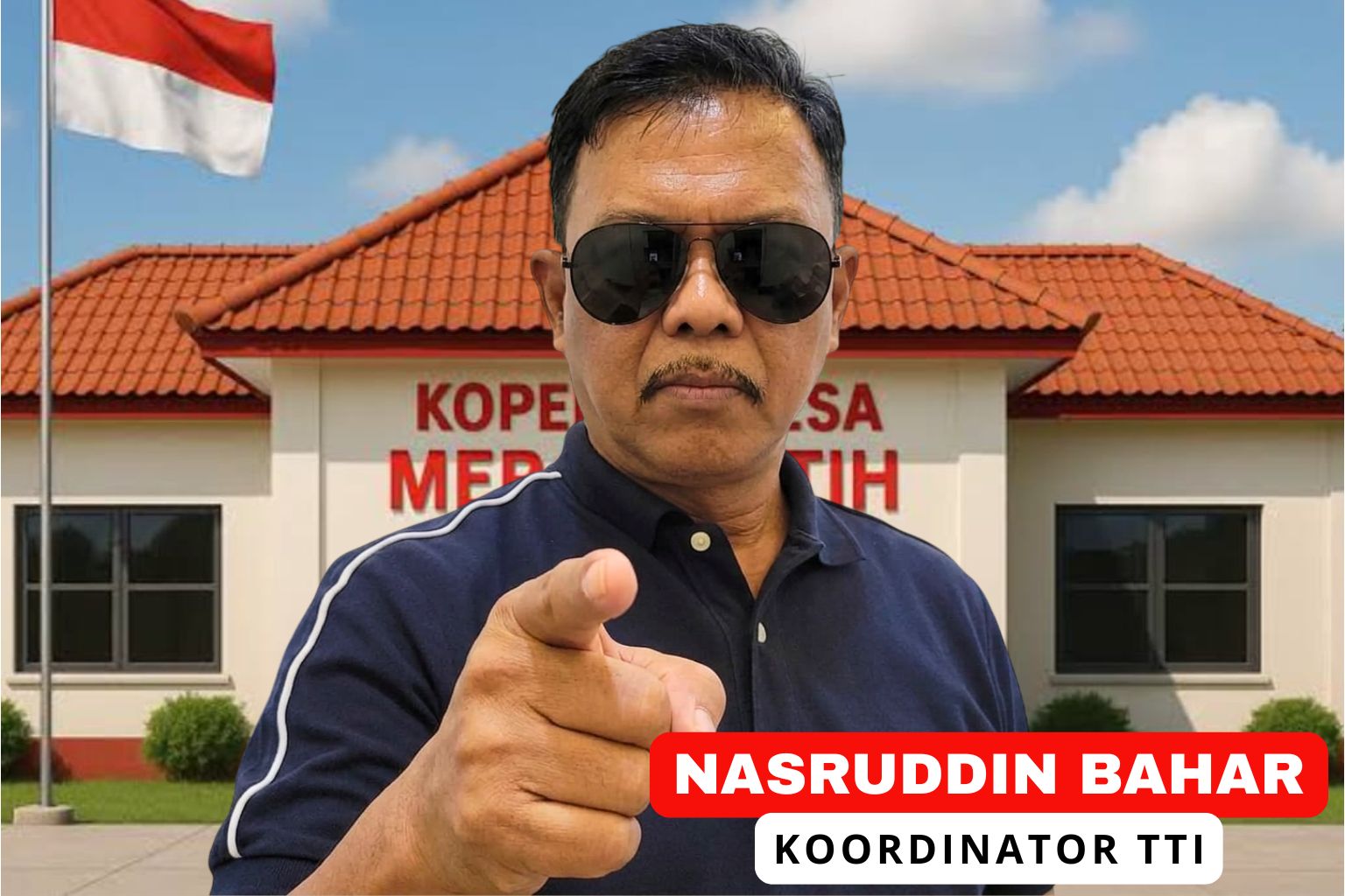 Koordinator Transparansi Tender Indonesia (TTI), Nasruddin Bahar