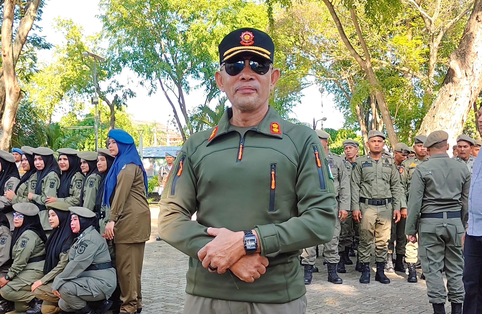 Pelaksana Harian (Plh) Kepala Satuan Polisi Pamong Praja dan Wilayatul Hisbah (Satpol PP-WH) Aceh, Tarmizi, SP, M.Si. (Foto: M Mirza Luthfi)