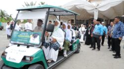 Wujud Kepedulian, Bank Aceh Sediakan Buggy Car untuk Mobilisasi Jamaah Haji